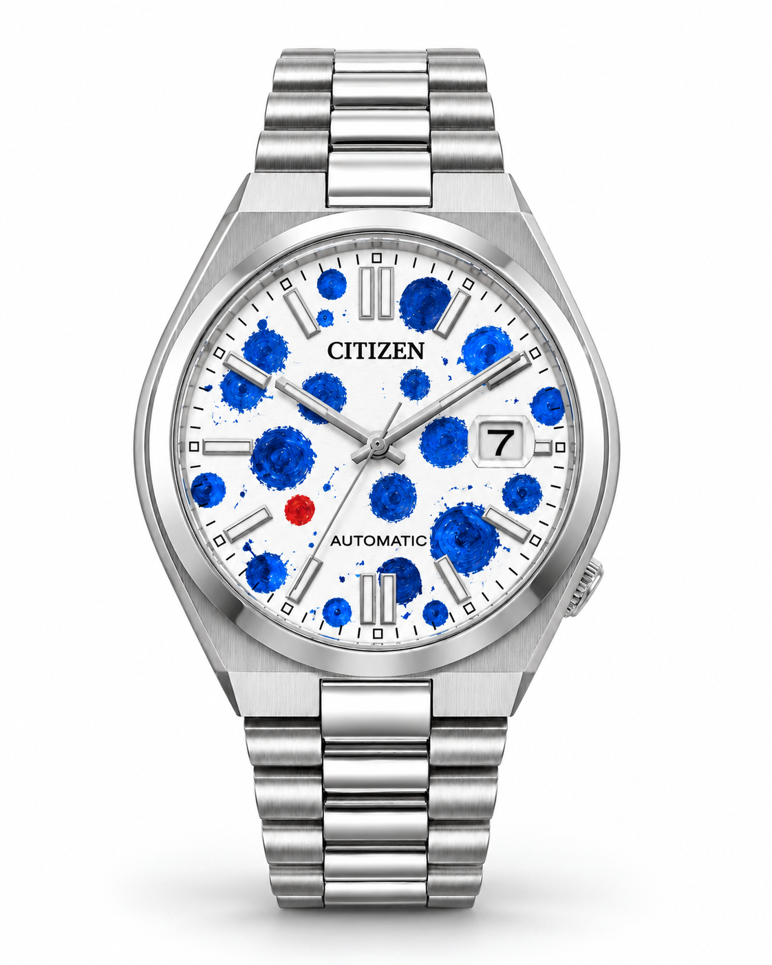 The Outlier — Off Dial hand-painted Citizen Tsuyosa Automatic